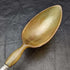 French Antique Pure Silver Handle Salad Server Set