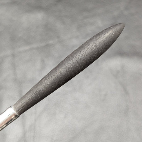 米国ヴィンテージ 純銀製ティーストレーナー 木製ハンドル