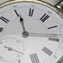 Around 1900 Antique TISSOT pocket watch Silver side case Cylinder escapement Works well