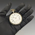Around 1900 Antique TISSOT pocket watch Silver side case Cylinder escapement Works well