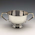 1909 British Antique Sterling Silver Bowl & Spoon Set in BOX