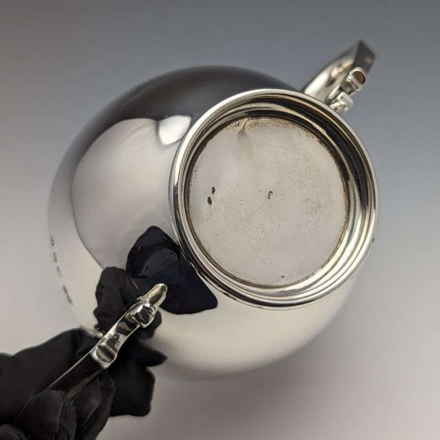 1909 British Antique Sterling Silver Bowl & Spoon Set in BOX