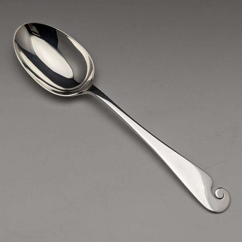 1909 British Antique Sterling Silver Bowl & Spoon Set in BOX