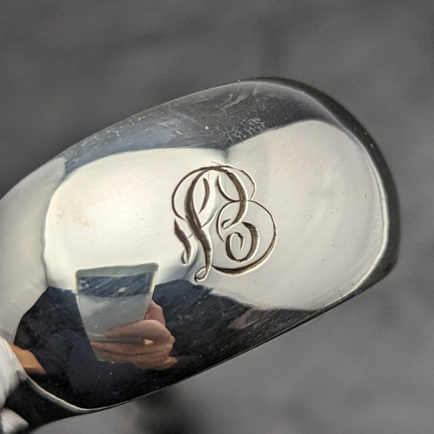 1864 年英國古董純銀蘇格蘭糖鉗