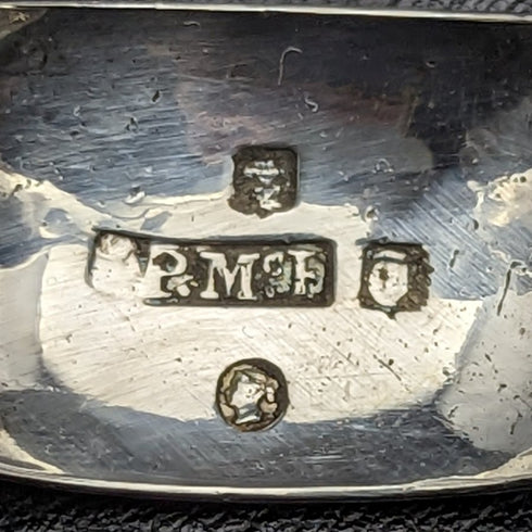 1864 年英國古董純銀蘇格蘭糖鉗