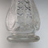 1915 British antique cut glass large vase with pure silver decoration Walker&Hall