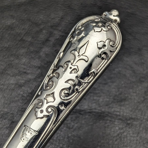 1879年頃 英国アンティーク 純銀ハンドル製 カトラリーセット 木箱入り