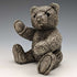 Figura de oso de peluche con baño de plata fina de Country Artists (Reino Unido), 501 g