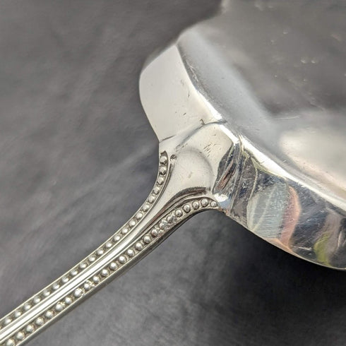 Late 19th century British antique silver plate server