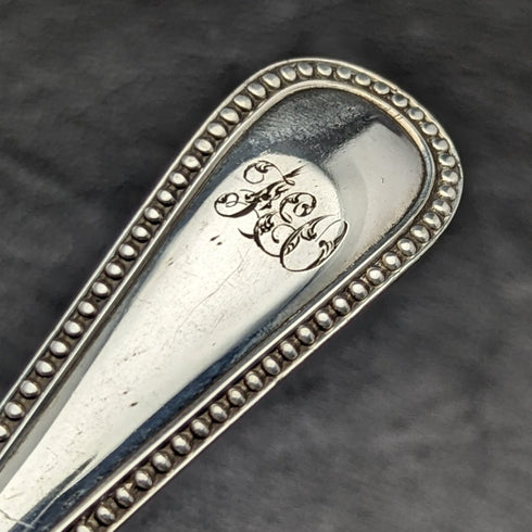 Late 19th century British antique silver plate server