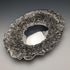 1900 British antique sterling silver bowl embossed 217g William Comyns