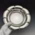 1901 British Antique Sterling Silver Flower Bowl 319g Diameter 23cm Henry Atkins