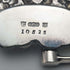 British Antique Silver Plate Large Basket Flower Engraving Operating Handle 548g