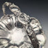 British Antique Silver Plate Large Basket Operating Handle 836g