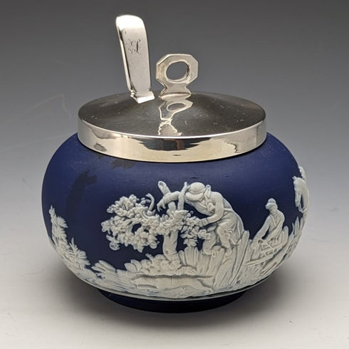 英國復古 Jasperware 糖罐 William Adams