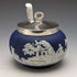 Azucarero de jasperware vintage británico, William Adams