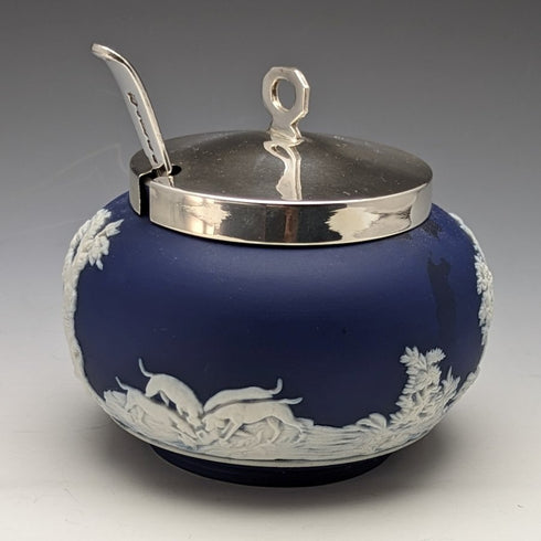 英國復古 Jasperware 糖罐 William Adams