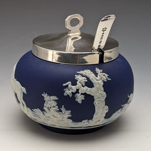 英國復古 Jasperware 糖罐 William Adams