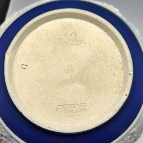 Azucarero de jasperware vintage británico, William Adams