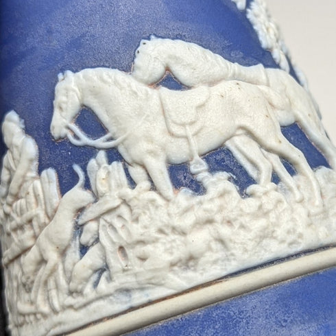 英国ヴィンテージ ジャスパーウェア製 花瓶 / 一輪挿し William Adams