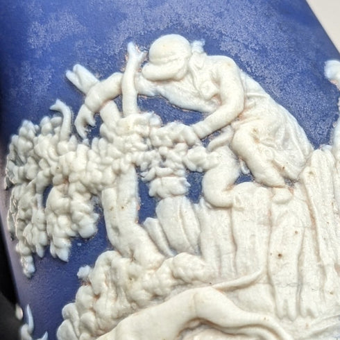 英国ヴィンテージ ジャスパーウェア製 花瓶 / 一輪挿し William Adams