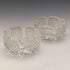 英國 Vintage Cut Glass Soldesh 一對 141g
