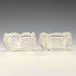 英國 Vintage Cut Glass Soldesh 一對 141g