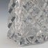 1972 British Vintage Cut Glass Seasoning Container Sterling Silver Lid 320g