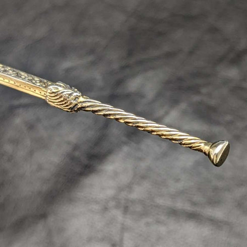 1936 British Vintage Sterling Silver Large Anoiting Spoon 96g