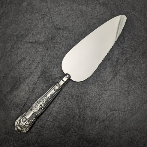 1967 年英國復古派服務器純銀手柄女王圖案紙盒