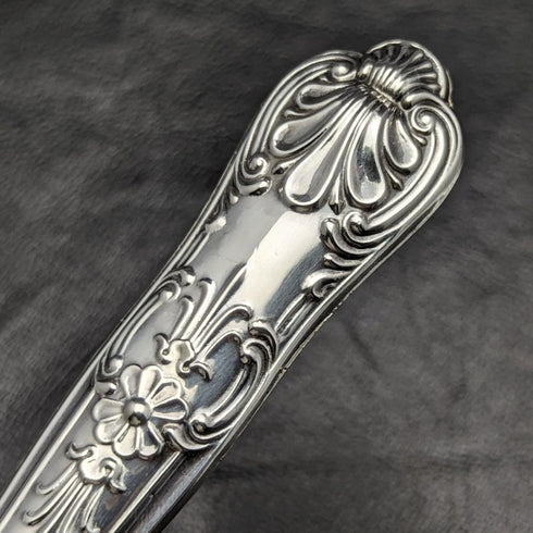 1967 年英國復古派服務器純銀手柄女王圖案紙盒