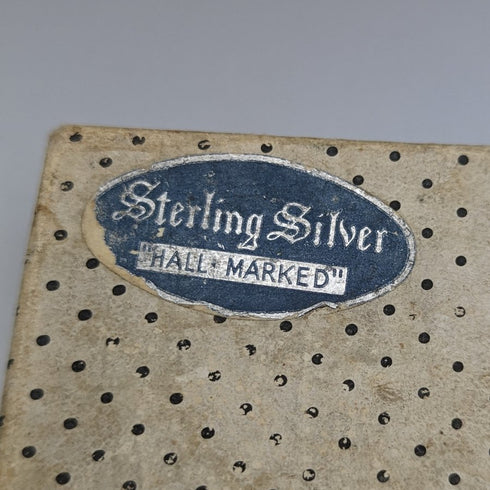 1967 年英國復古派服務器純銀手柄女王圖案紙盒