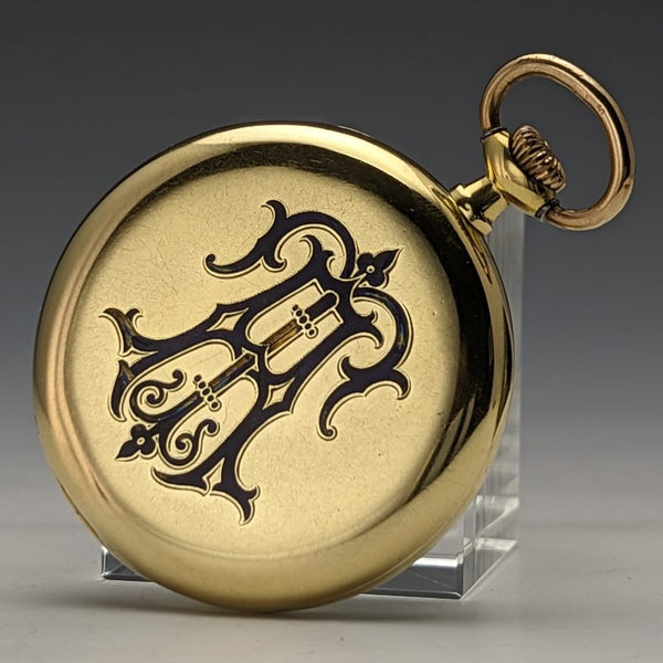 Around 1910 Antique Vacheron Constantin pocket watch K18 solid gold open face