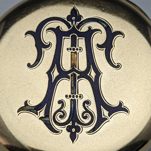 Around 1910 Antique Vacheron Constantin pocket watch K18 solid gold open face