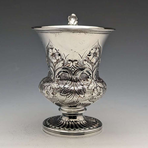 1836年 英国アンティーク 純銀製マグカップ 115g John James Keith