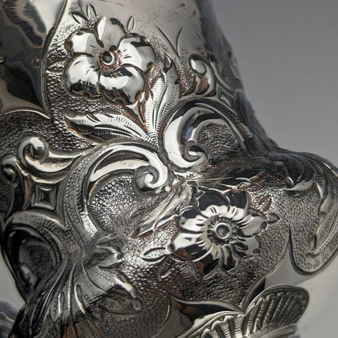 1836年 英国アンティーク 純銀製マグカップ 115g John James Keith