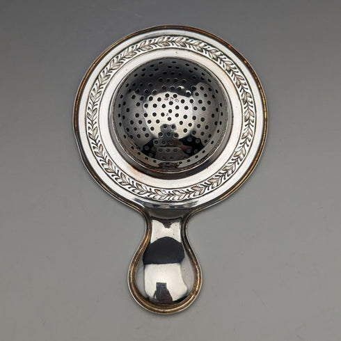 德國古董 WMF 鍍銀濾茶器