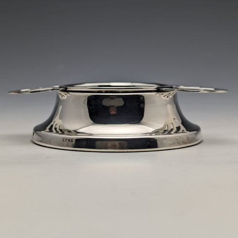 英國復古銀盤濾茶器