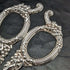 1963 British Vintage Sterling Silver Handle Grape Scissors 61g