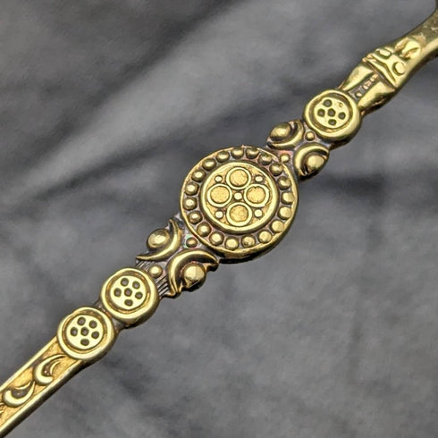 1936年 英国ヴィンテージ 純銀 アノイティングスプーン Barker Brothers