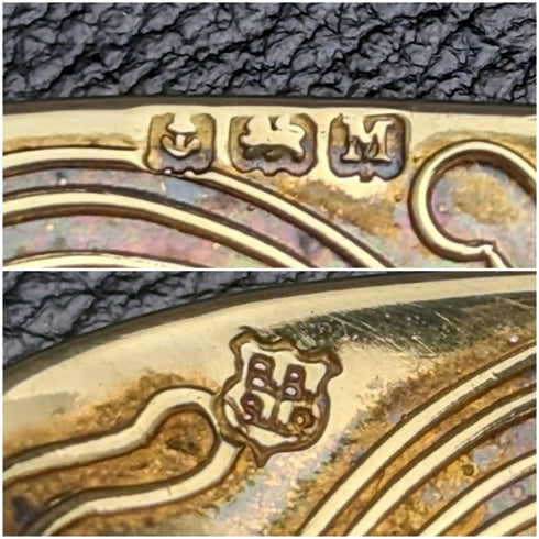 1936年 英国ヴィンテージ 純銀 アノイティングスプーン Barker Brothers