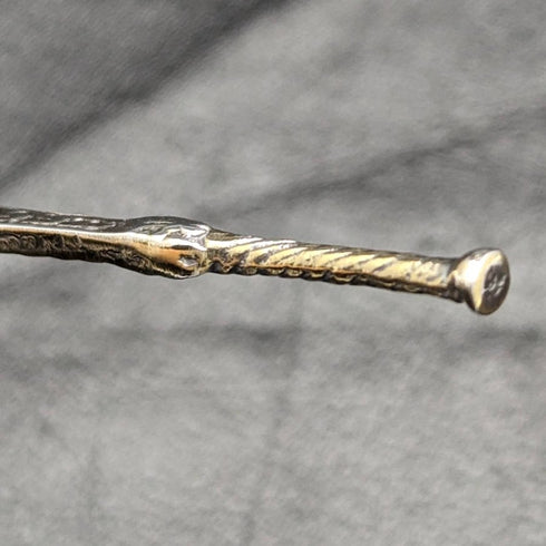 1936年 英国ヴィンテージ 純銀 アノイティングスプーン Mayes Mills