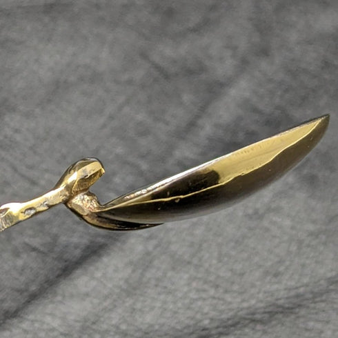 1936年 英国ヴィンテージ 純銀 アノイティングスプーン Mayes Mills