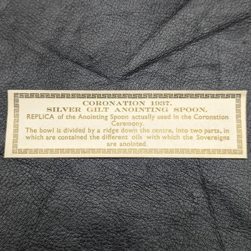 1936年 英国ヴィンテージ 純銀 アノイティングスプーン Mayes Mills