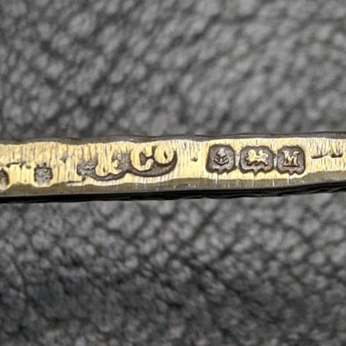 1936年 英国ヴィンテージ 純銀 アノイティングスプーン Mayes Mills