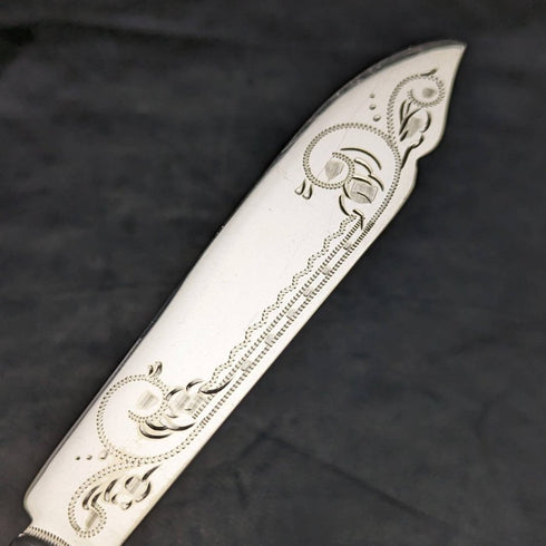 1930年頃 英国ヴィンテージ シルバープレート製 カトラリーセット 6x2