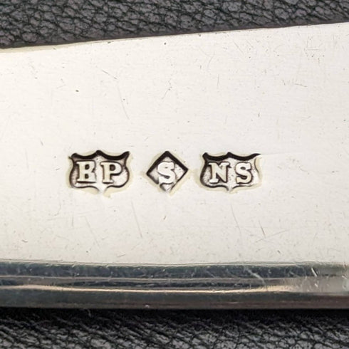 1930 British Vintage Silver Plated Cutlery Set 6x2