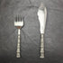 Around 1900 British antique silver plate fish server set