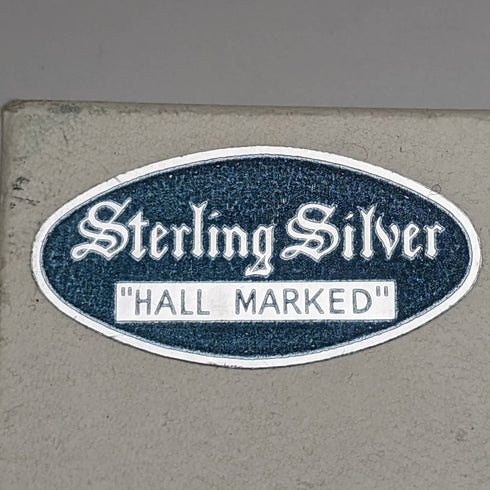 1975 年英國復古純銀手柄小蛋糕服務器盒裝