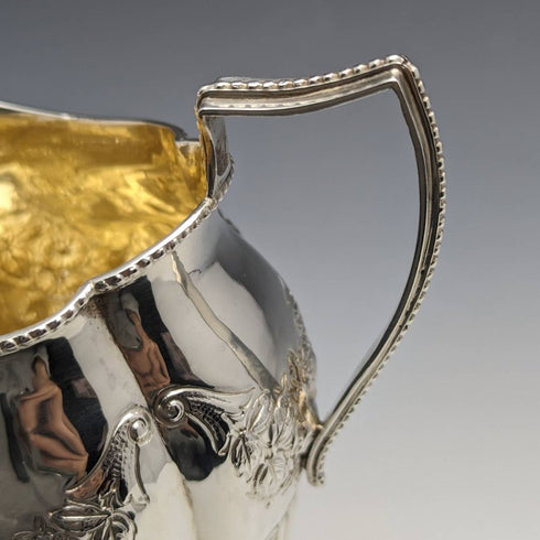 1897 年英國古董純銀糖罐和奶油罐總計 183 克